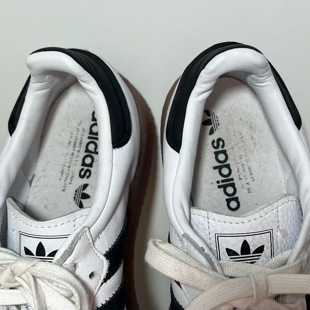 adidas Women's Sambae Shoes White/Black 8.5